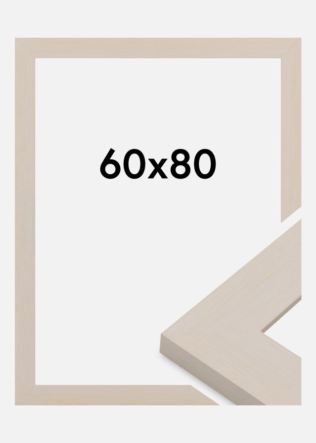 Rāmis Pembrokeshire Akrila stikls Balts 60x80 cm