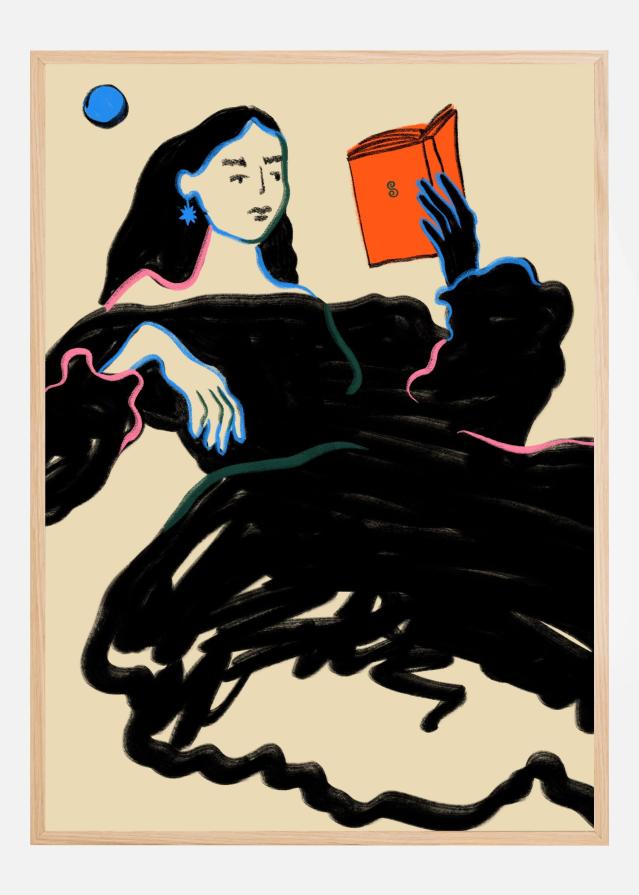 Midnight Reading Plakāts