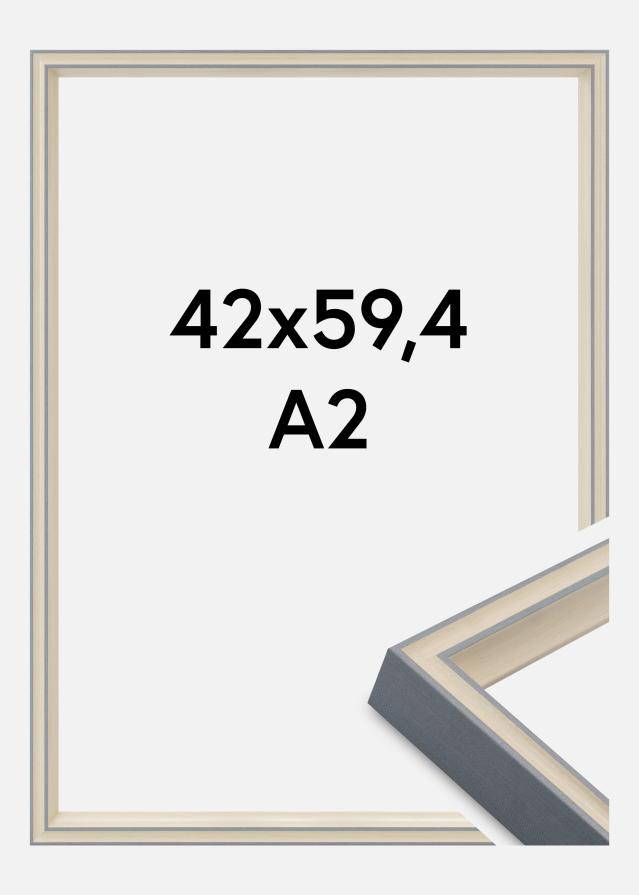 Rāmis Riga Akrila stikls Pelēks 42x59,4 cm (A2)