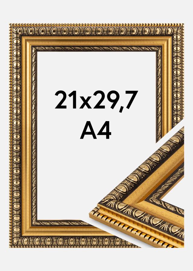 Rāmis Ornato Akrila stikls Zelts 21x29.7 cm (A4)
