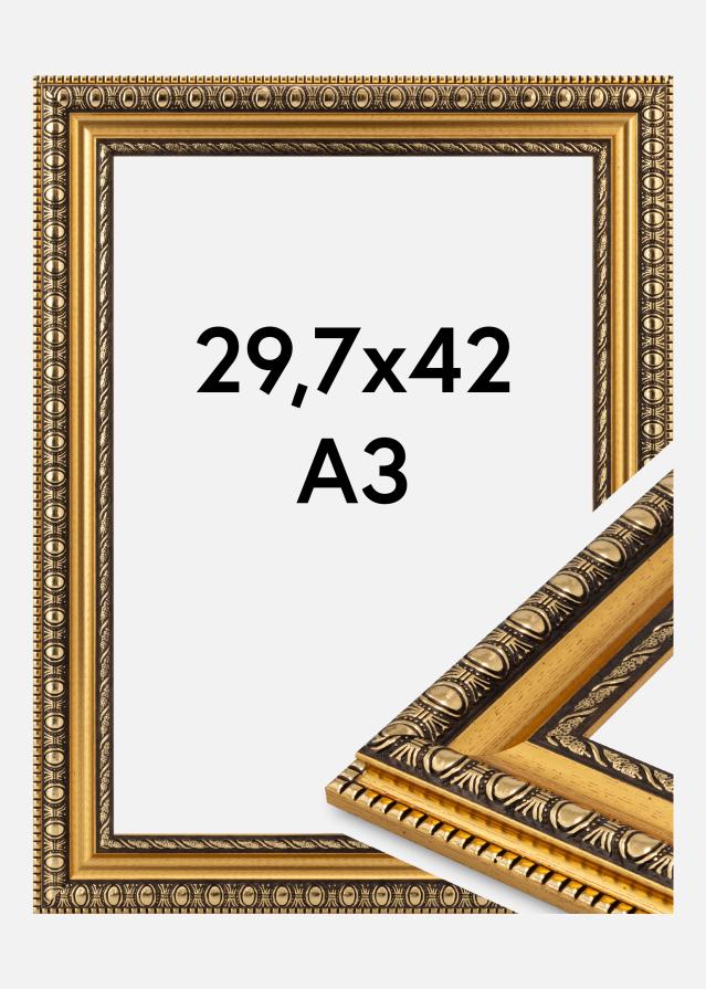 Rāmis Ornato Akrila stikls Zelts 29.7x42 cm (A3)