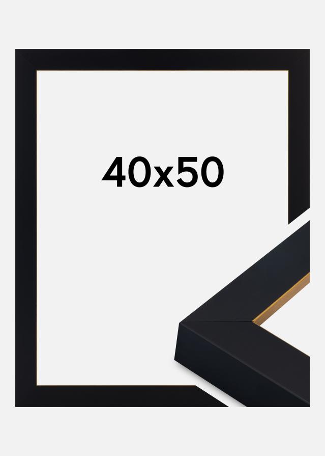 Rāmis Sussex Akrila stikls Melns/Zelts 40x50 cm