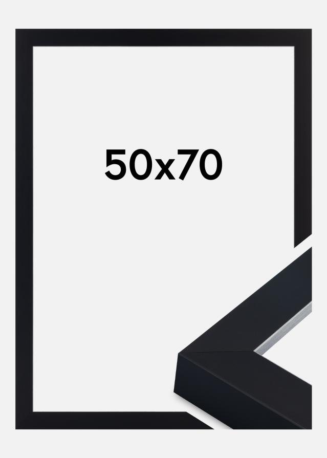 Rāmis Sussex Akrila stikls Melns/Sudrabs 50x70 cm
