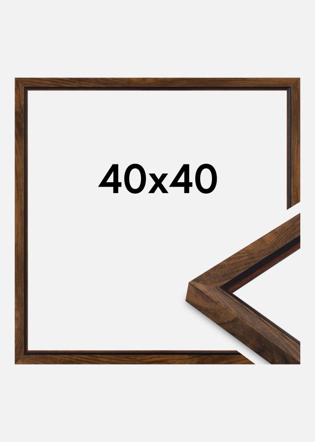 Rāmis Obsidian Akrila stikls Valrieksts 40x40 cm