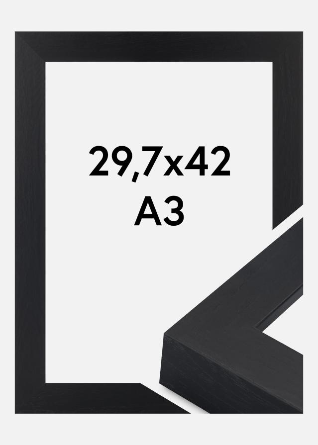 Rāmis Wells Akrila stikls Melns 29.7x42 cm (A3)