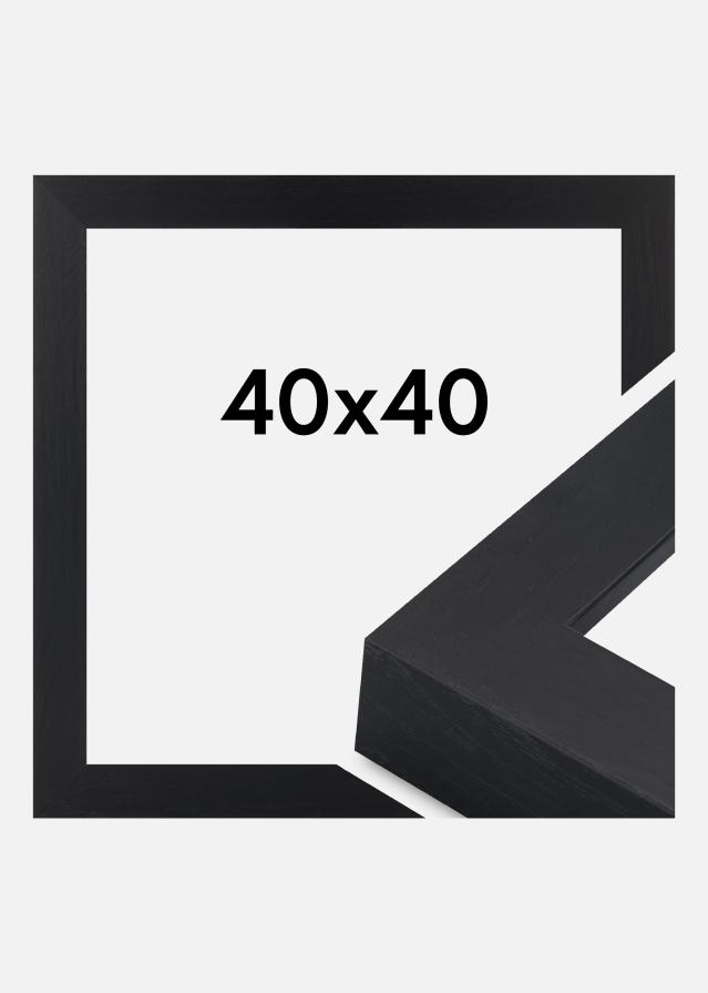 Rāmis Wells Akrila stikls Melns 40x40 cm