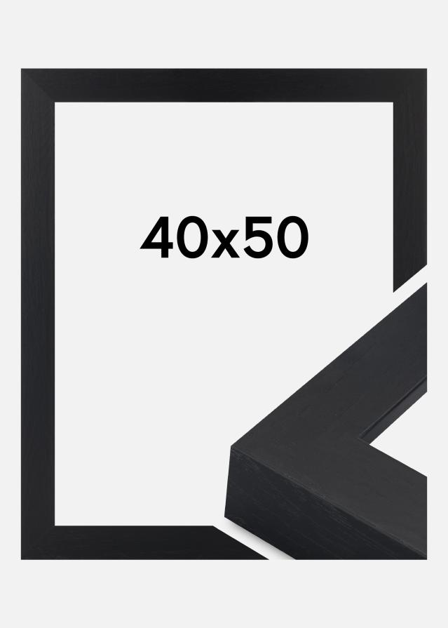 Rāmis Wells Akrila stikls Melns 40x50 cm