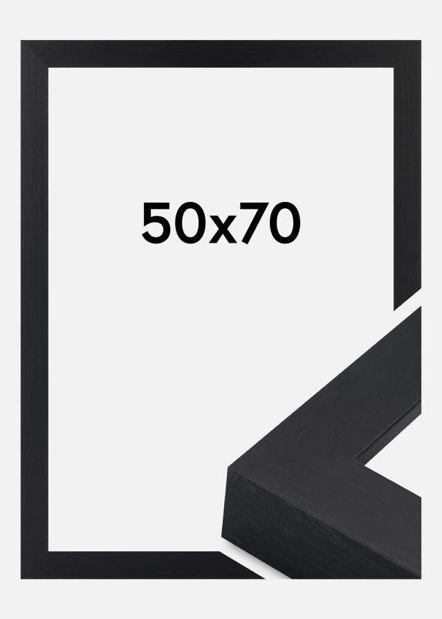 Rāmis Wells Akrila stikls Melns 50x70 cm