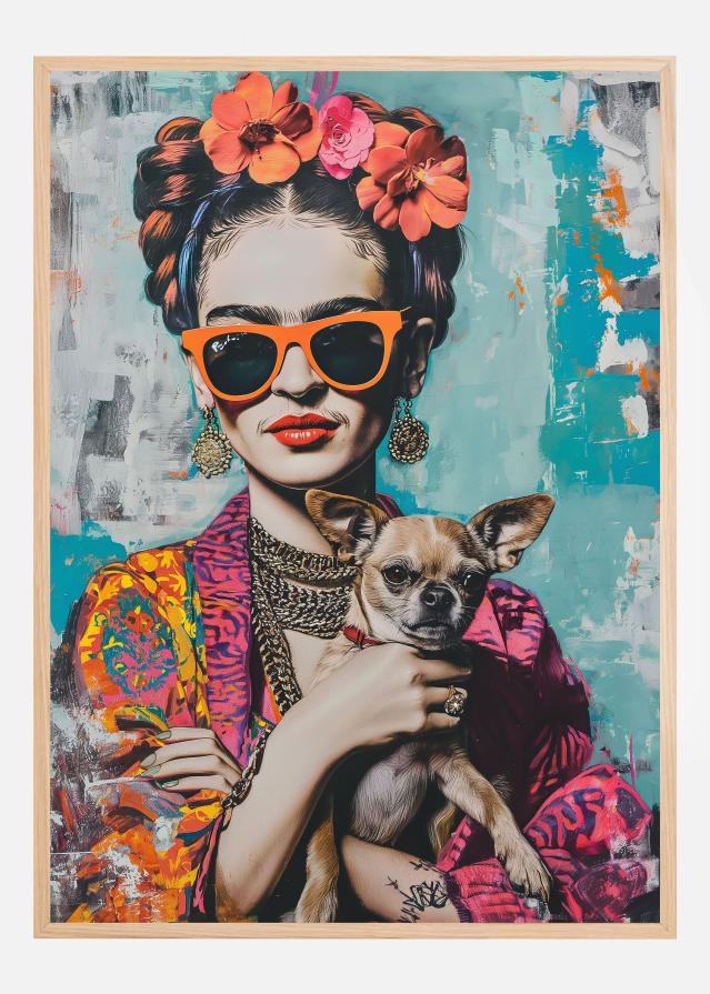 Frida Chihuahua Plakāts