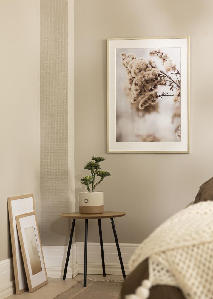 Rāmis Edsbyn Sudrabs 40x45 cm - Paspartu Balts 11x13 Inches