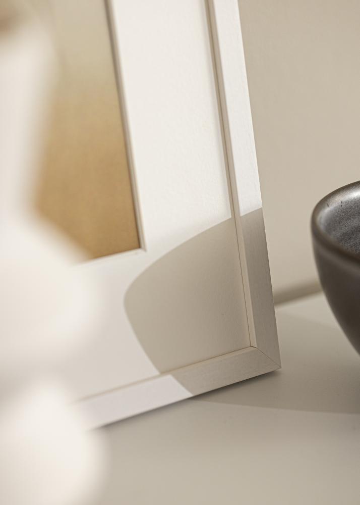 Rāmis Edsbyn Balts 42x52 cm - Paspartu Balts 33x45 cm