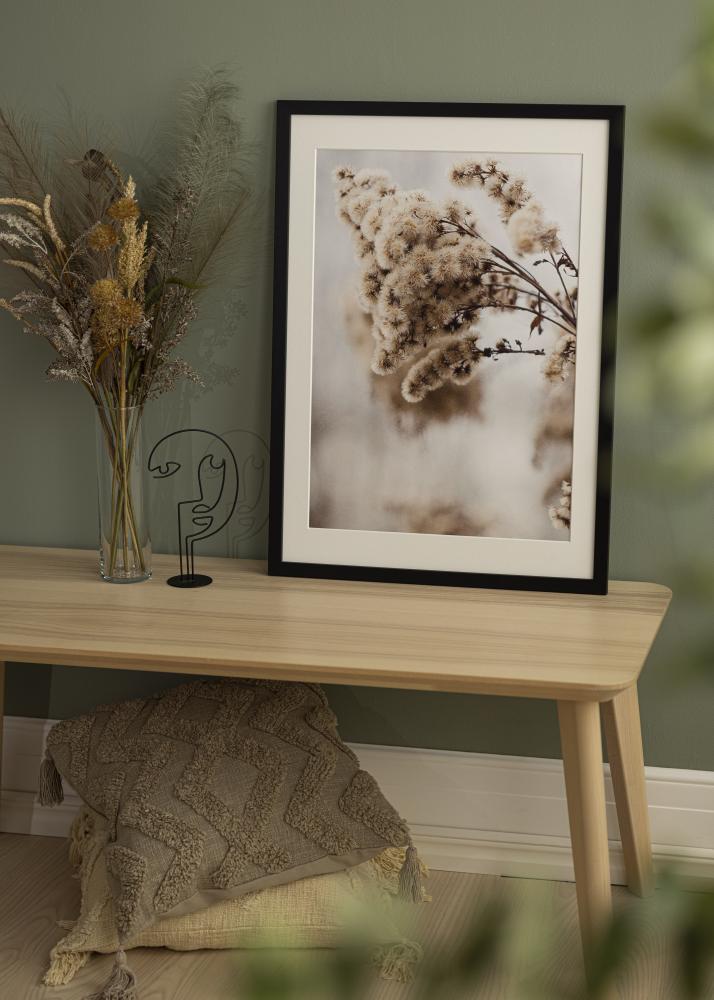 Rāmis Melns Koksne 68x98 cm - Paspartu Balts 56x76 cm