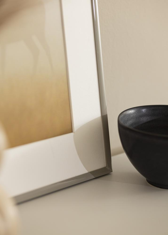 Rāmis New Lifestyle Zemes pelēks 13x18 cm - Paspartu Balts 3,5x5 Inches