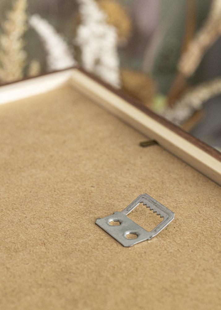 Rāmis Stilren Silti brūns 40x40 cm - Paspartu Balts 28x28 cm