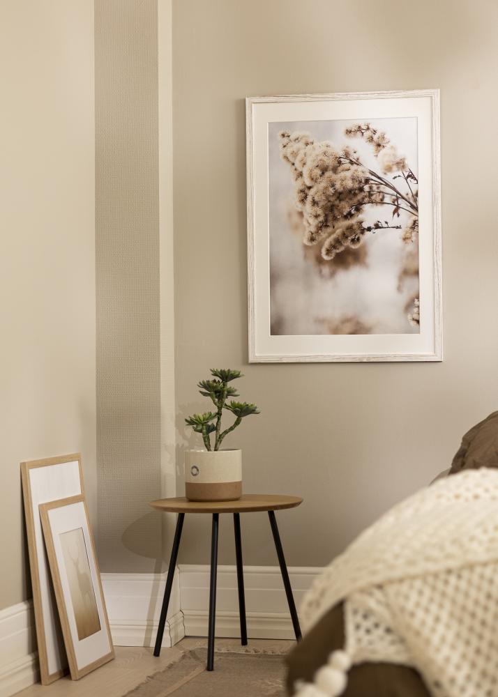 Rāmis Stilren Vintage Balts 30x40 cm - Paspartu Balts 21x29,7 cm