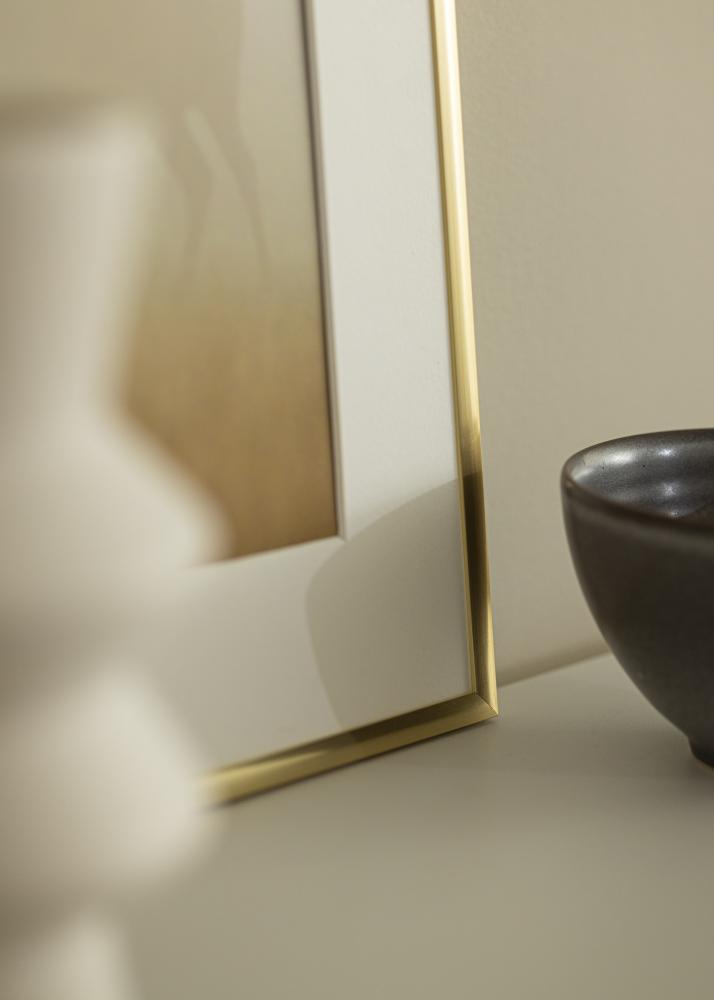 Rāmis New Lifestyle Zelts 60x90 cm - Paspartu balts 50x75 cm