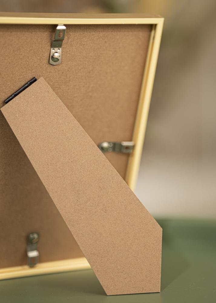 Rāmis New Lifestyle Zelts 20x20 cm - Paspartu Balts 15x15 cm