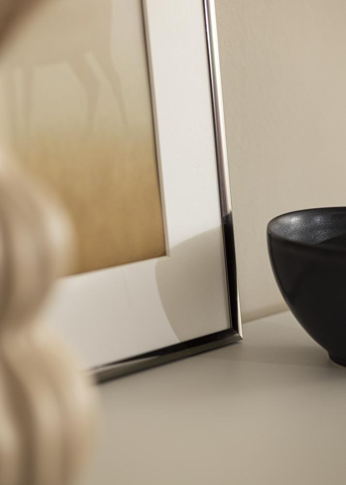 Rāmis New Lifestyle Tērauds 10x18 cm - Paspartu Balts 8x10 cm