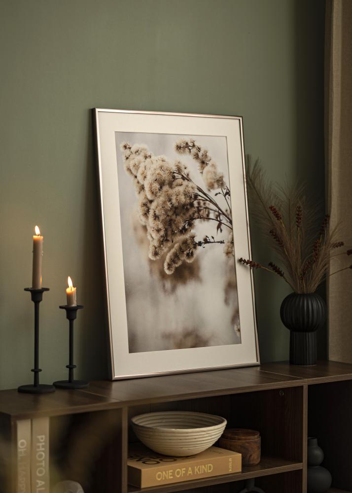 Rāmis New Lifestyle Tērauds 10x18 cm - Paspartu Balts 8x10 cm