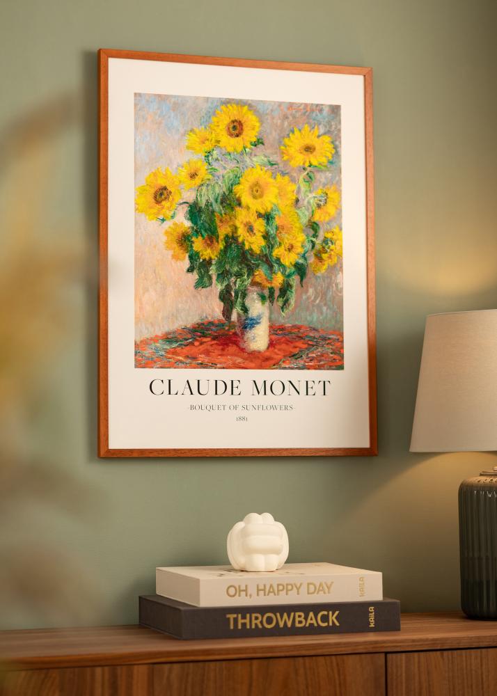 Rāmis Ares Ķirsis 50x70 cm - Paspartu balts 16x23 Inches