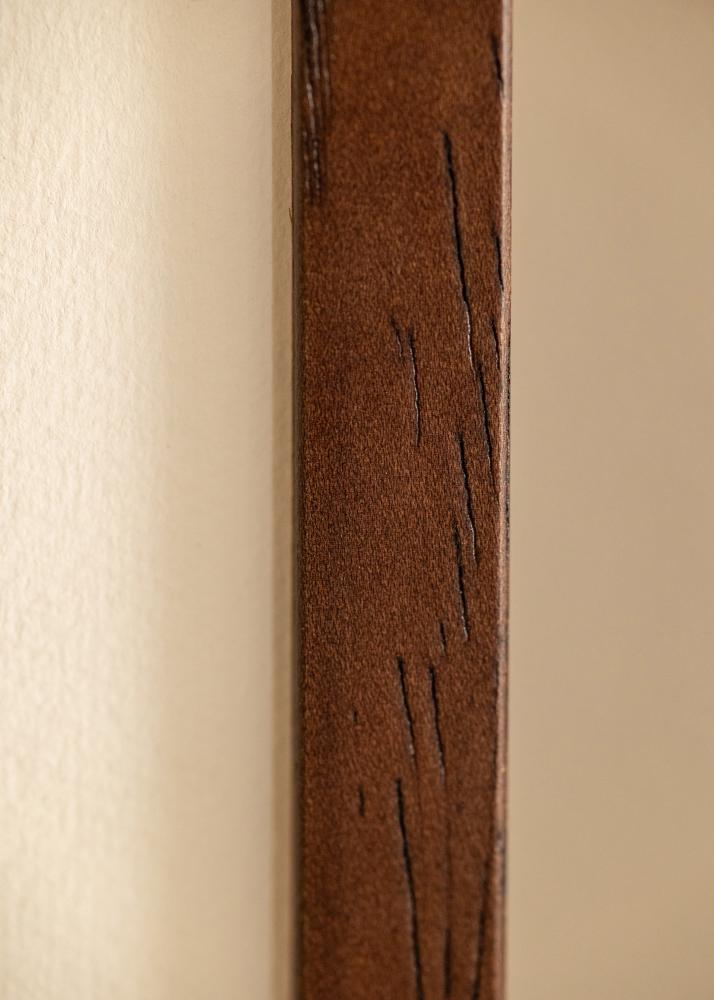 Rāmis Ares Teak 40x60 cm - Paspartu Balts 25x50 cm