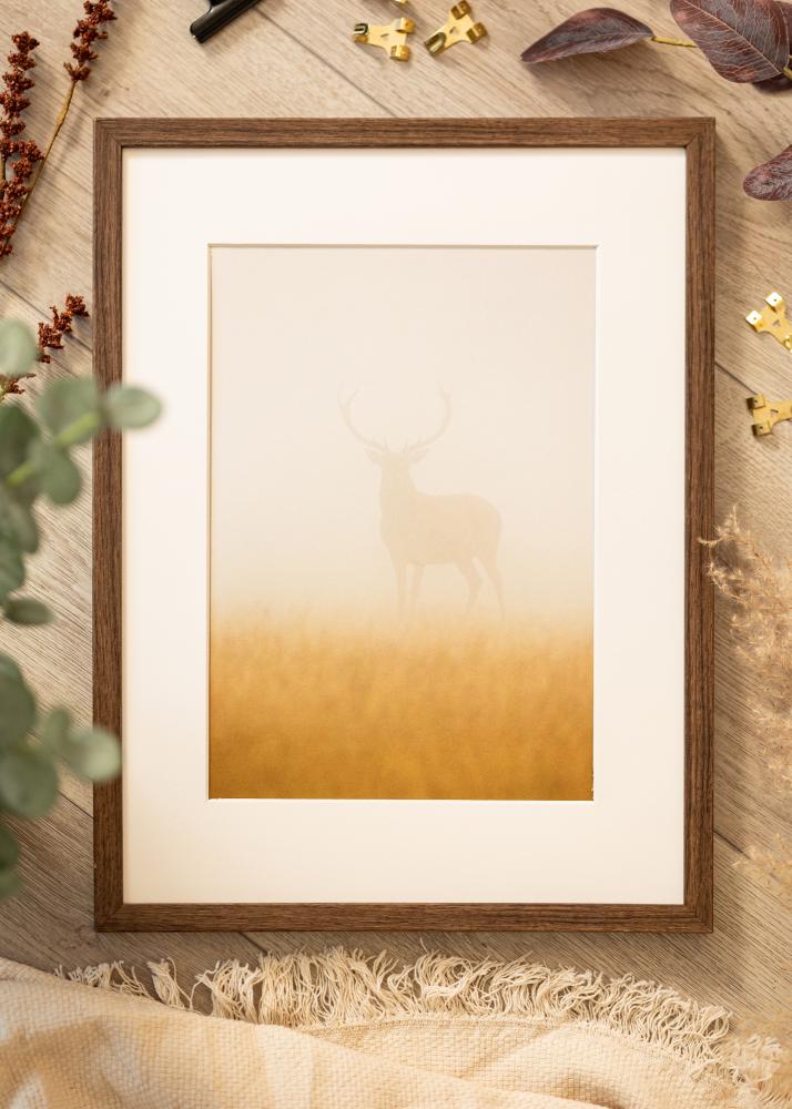 Rāmis Ares Valrieksts 28x35 cm - Paspartu Balts 18x25 cm