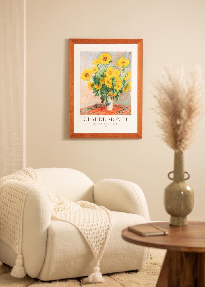 Rāmis Juno Ķirsis 40x60 cm - Paspartu Balts 30x50 cm