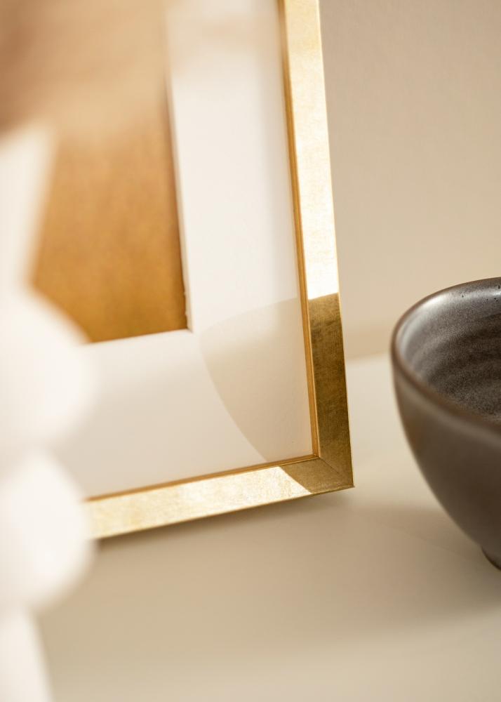 Rāmis Ares Zelts 24x30 cm - Paspartu Balts 18x24 cm