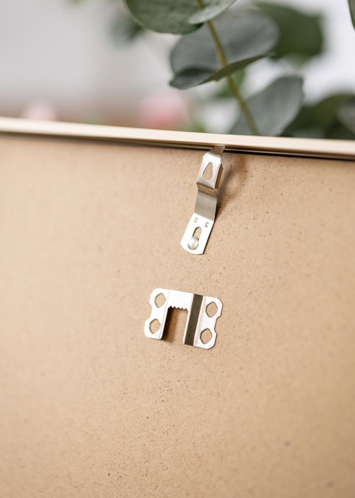 Alumīnija rāmis Misiņš 42x59,4 cm - Paspartu Balts 25x38 cm