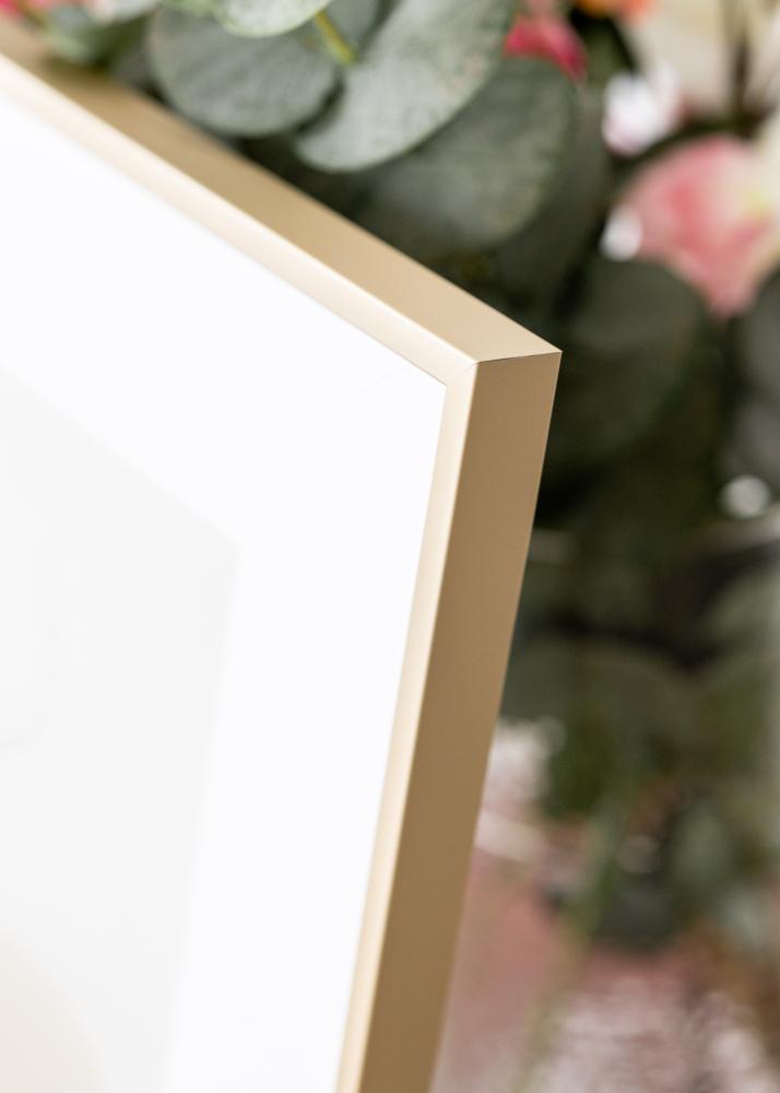 Alumīnija rāmis Misiņš 42x59,4 cm - Paspartu Balts 25x38 cm