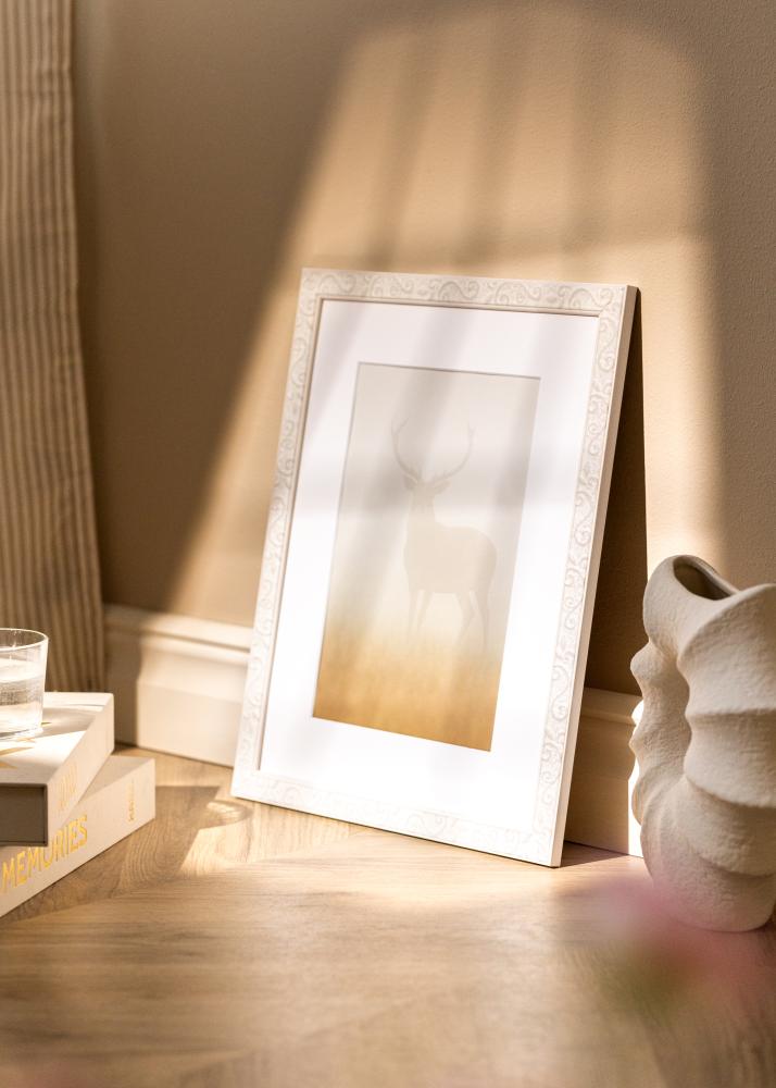 Rāmis Milton Akrylglas Balts 21x29,7 cm (A4)