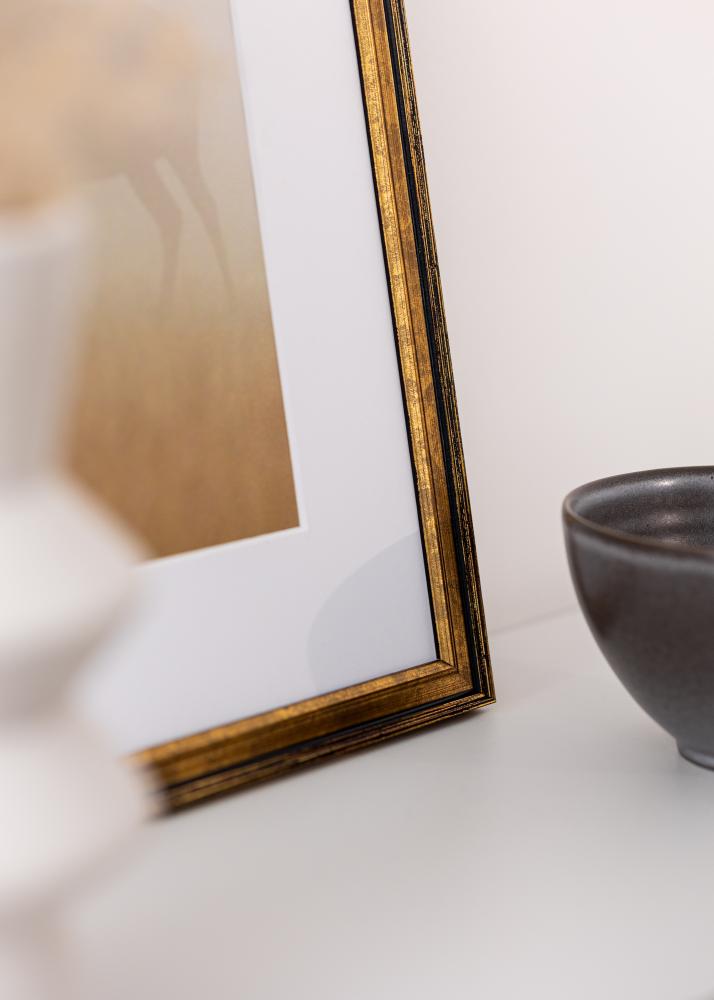 Rāmis Ringa Akrila stikls Zelts 59,4x84,1 cm (A1)