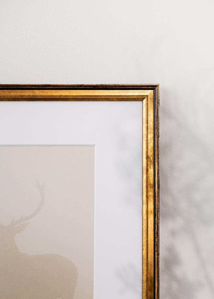 Rāmis Ringa Akrila stikls Zelts 59,4x84,1 cm (A1)