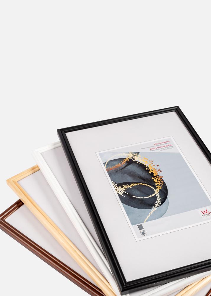 Rāmis Walther Select Melns 13x18 cm - Paspartu Balts 9x12 cm