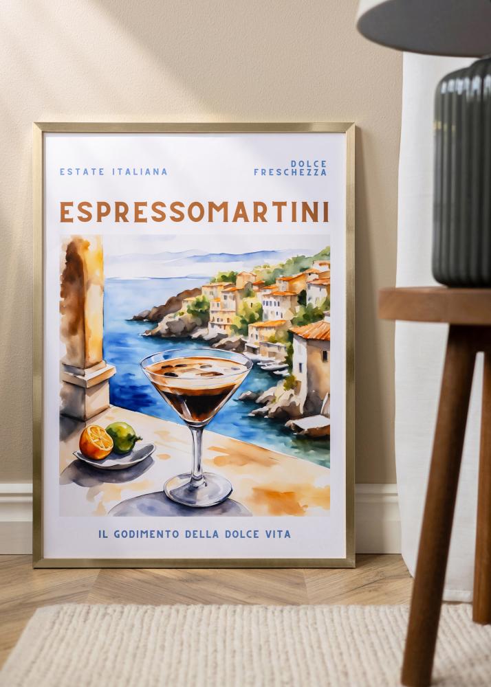 Rāmis Trendy Akrila stikls Zelta 21x29,7 cm (A4)