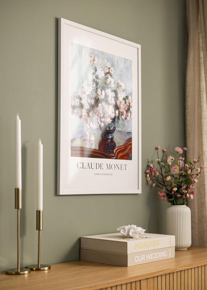 Rāmis Balts Plats 70 x 100 cm