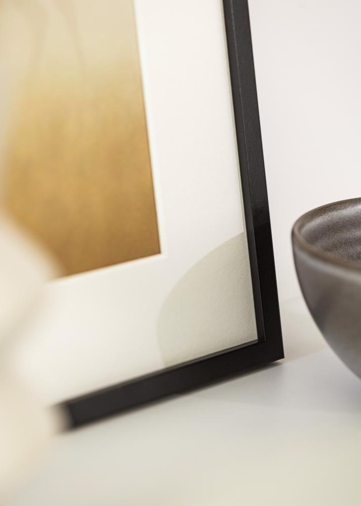 Rāmis Melns šaurs 40 x 50 cm