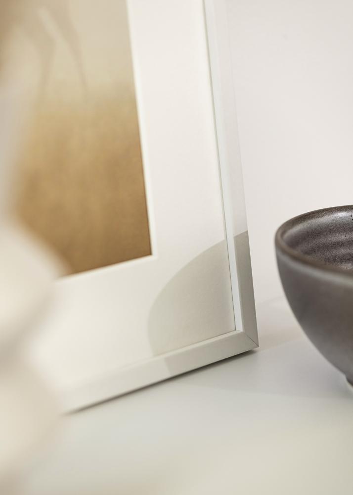 Rāmis Balts šaurs 30 x 40 cm