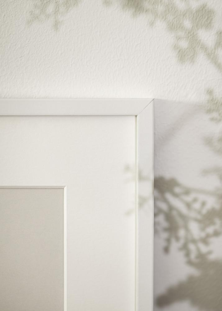Rāmis Balts šaurs 30 x 40 cm