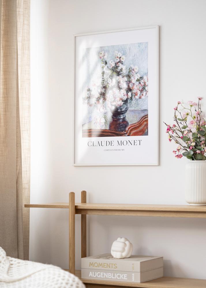 Rāmis Balts šaurs 30 x 40 cm