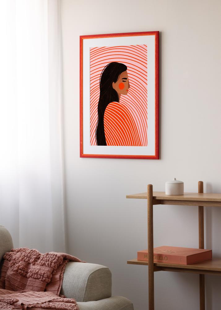 Rāmis Cornwall Akrila stikls Sarkans 30x45 cm