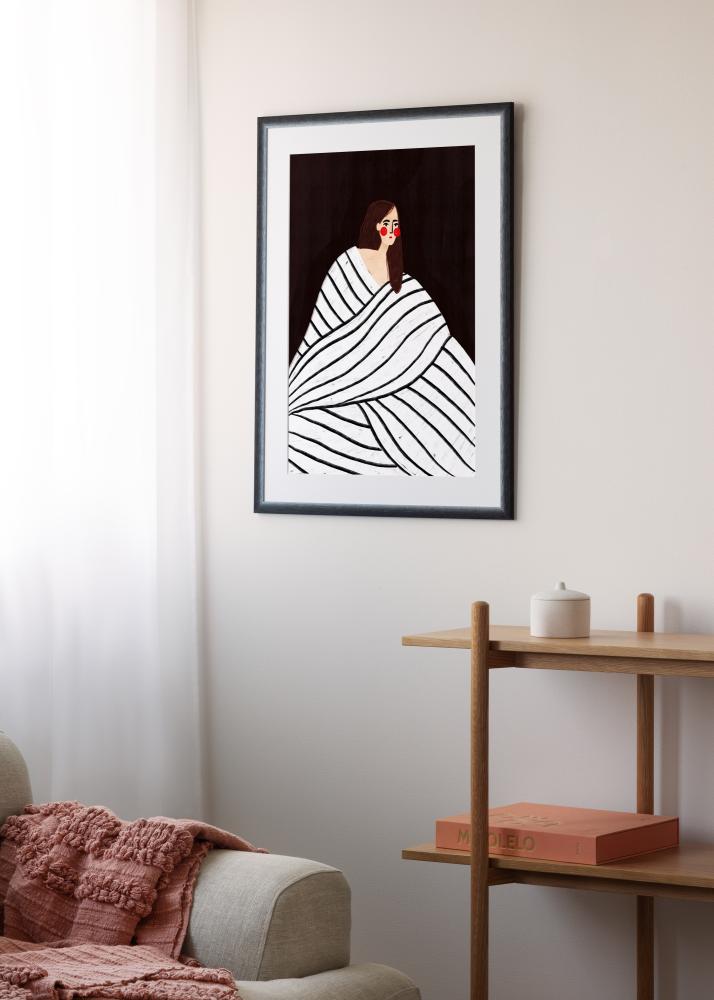 Rāmis Cornwall Akrila stikls Melns 70x100 cm