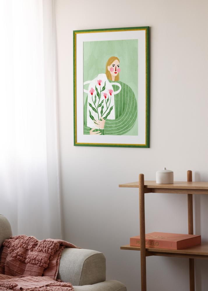 Rāmis Cornwall Akrila stikls Zaļš 30x30 cm