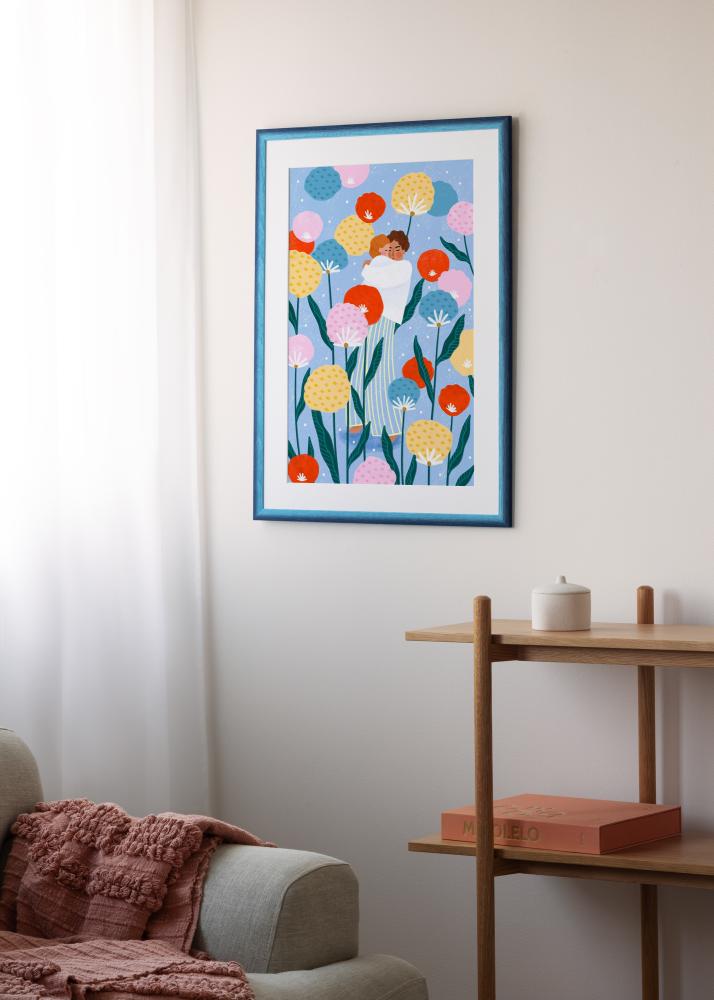 Rāmis Cornwall Akrila stikls tumši zils 30x45 cm