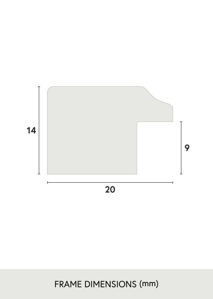 Rāmis Whitby Akrila stikls Zils 30x30 cm