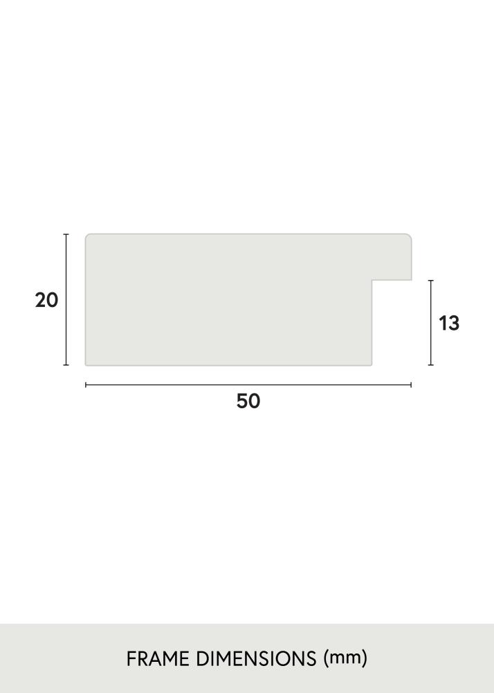 Rāmis Pembrokeshire Akrila stikls Ozols 40x40 cm