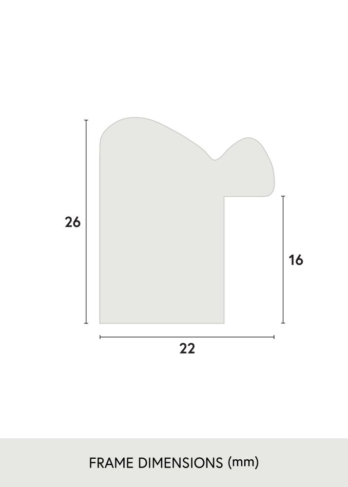 Rāmis Canterbury Akrila stikls Zils 40x50 cm