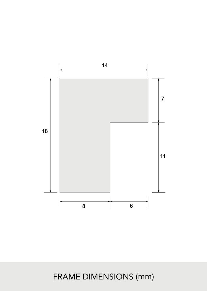 Rāmis Masīvkoks Akrlstikls 42x59,4 (A2)