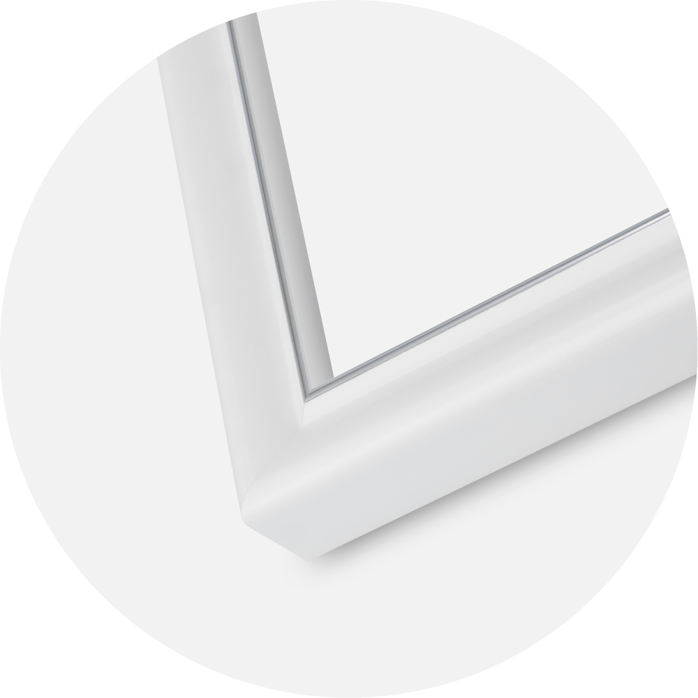 Rāmis Canterbury Akrila stikls Balts 40x50 cm