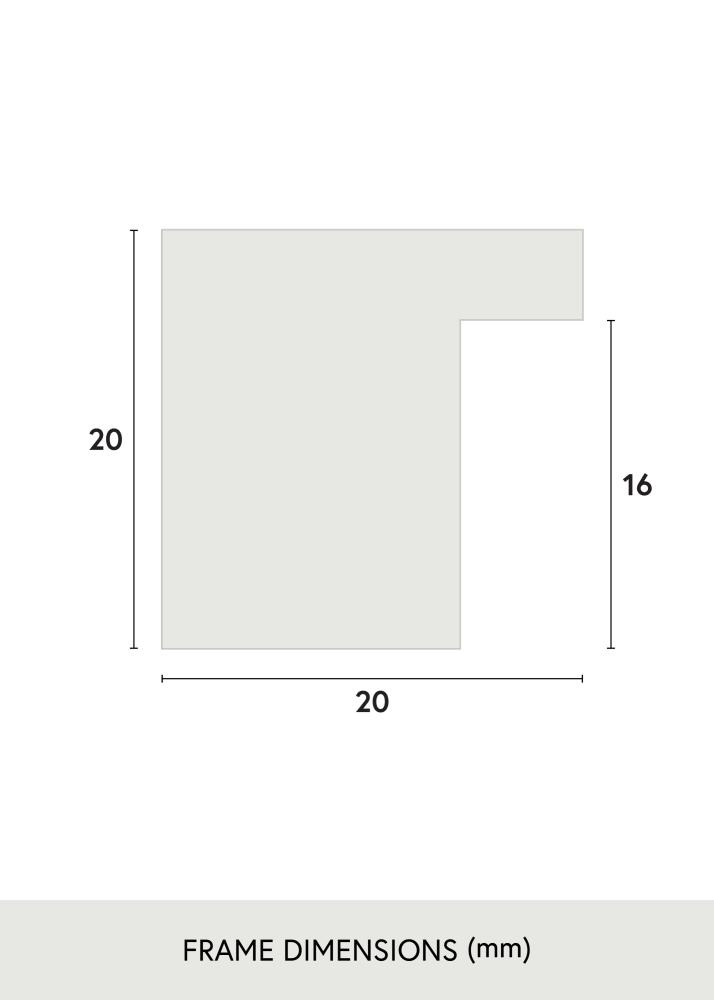 Rāmis Salisbury Akrila stikls Ozols 59,4x84,1 cm (A1)
